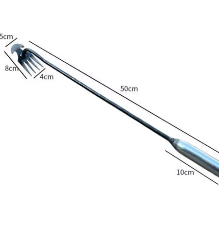 Rootmaster™ 4-In-1 Weeding Tool – Conquer Weeds with Steel Power & Precision!