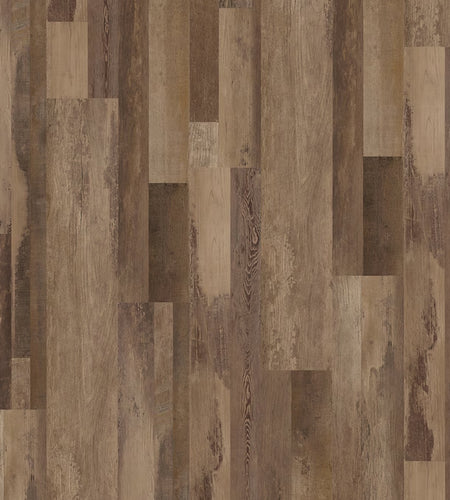 Sunflour Point Brown Wood Look 12-Mil X 7-In W X 48-In L Waterproof and Water Resistant Interlocking Luxury Vinyl Plank Flooring ( 18.78-Sq Ft Carton )