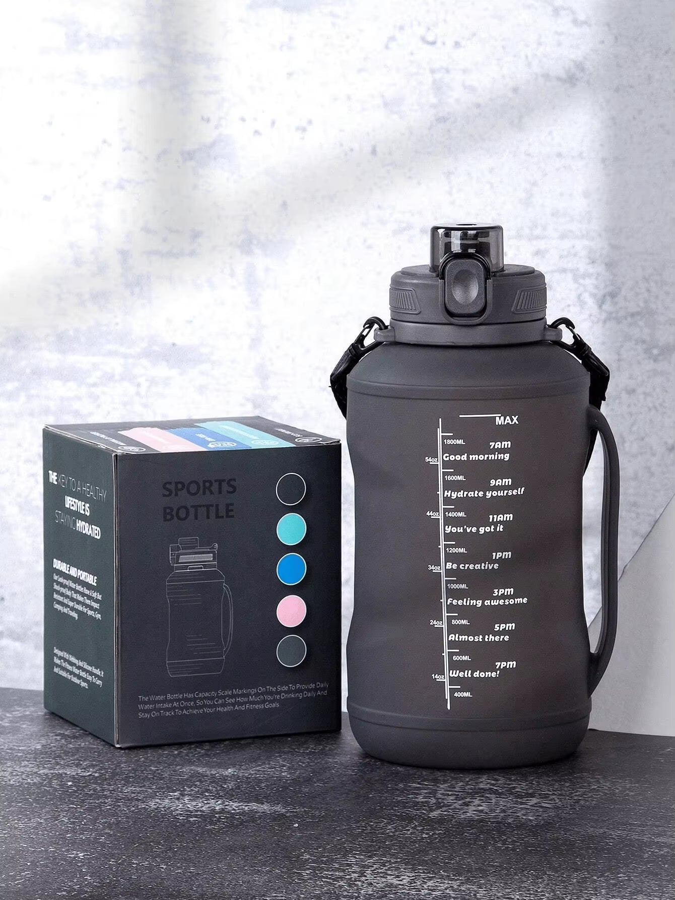 Hydraflex™ 2L Foldable Silicone Water Bottle – Ultimate Sports & Outdoor Hydration