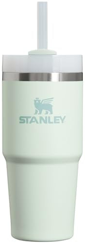 Stanley Quencher H2.0 Tumbler with Handle and Straw 30 oz | Flowstate 3-Position Lid | Cup Holder Compatible for Travel | Insulated Stainless Steel Cup | BPA-Free | Cherry Blossom