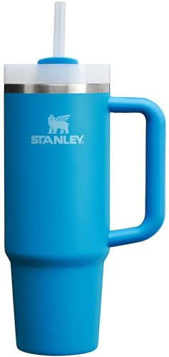 Stanley Quencher H2.0 Tumbler with Handle and Straw 30 oz | Flowstate 3-Position Lid | Cup Holder Compatible for Travel | Insulated Stainless Steel Cup | BPA-Free | Cherry Blossom