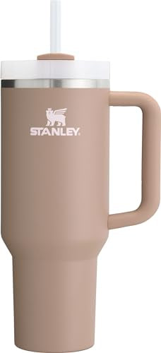 Stanley Quencher H2.0 Tumbler with Handle and Straw 30 oz | Flowstate 3-Position Lid | Cup Holder Compatible for Travel | Insulated Stainless Steel Cup | BPA-Free | Cherry Blossom