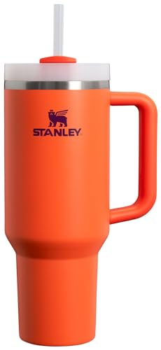 Stanley Quencher H2.0 Tumbler with Handle and Straw 30 oz | Flowstate 3-Position Lid | Cup Holder Compatible for Travel | Insulated Stainless Steel Cup | BPA-Free | Cherry Blossom