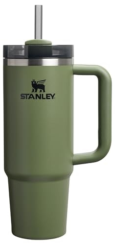 Stanley Quencher H2.0 Tumbler with Handle and Straw 30 oz | Flowstate 3-Position Lid | Cup Holder Compatible for Travel | Insulated Stainless Steel Cup | BPA-Free | Cherry Blossom