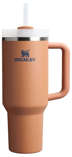 Stanley Quencher H2.0 Tumbler with Handle and Straw 30 oz | Flowstate 3-Position Lid | Cup Holder Compatible for Travel | Insulated Stainless Steel Cup | BPA-Free | Cherry Blossom