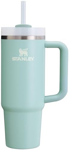 Stanley Quencher H2.0 Tumbler with Handle and Straw 30 oz | Flowstate 3-Position Lid | Cup Holder Compatible for Travel | Insulated Stainless Steel Cup | BPA-Free | Cherry Blossom