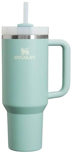 Stanley Quencher H2.0 Tumbler with Handle and Straw 30 oz | Flowstate 3-Position Lid | Cup Holder Compatible for Travel | Insulated Stainless Steel Cup | BPA-Free | Cherry Blossom