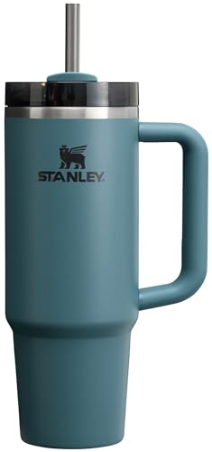 Stanley Quencher H2.0 Tumbler with Handle and Straw 30 oz | Flowstate 3-Position Lid | Cup Holder Compatible for Travel | Insulated Stainless Steel Cup | BPA-Free | Cherry Blossom