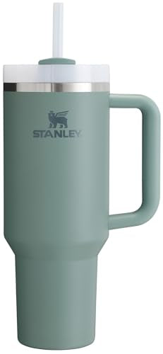 Stanley Quencher H2.0 Tumbler with Handle and Straw 30 oz | Flowstate 3-Position Lid | Cup Holder Compatible for Travel | Insulated Stainless Steel Cup | BPA-Free | Cherry Blossom