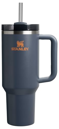 Stanley Quencher H2.0 Tumbler with Handle and Straw 30 oz | Flowstate 3-Position Lid | Cup Holder Compatible for Travel | Insulated Stainless Steel Cup | BPA-Free | Cherry Blossom
