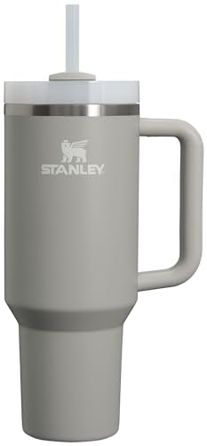 Stanley Quencher H2.0 Tumbler with Handle and Straw 30 oz | Flowstate 3-Position Lid | Cup Holder Compatible for Travel | Insulated Stainless Steel Cup | BPA-Free | Cherry Blossom