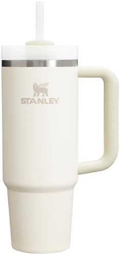 Stanley Quencher H2.0 Tumbler with Handle and Straw 30 oz | Flowstate 3-Position Lid | Cup Holder Compatible for Travel | Insulated Stainless Steel Cup | BPA-Free | Cherry Blossom