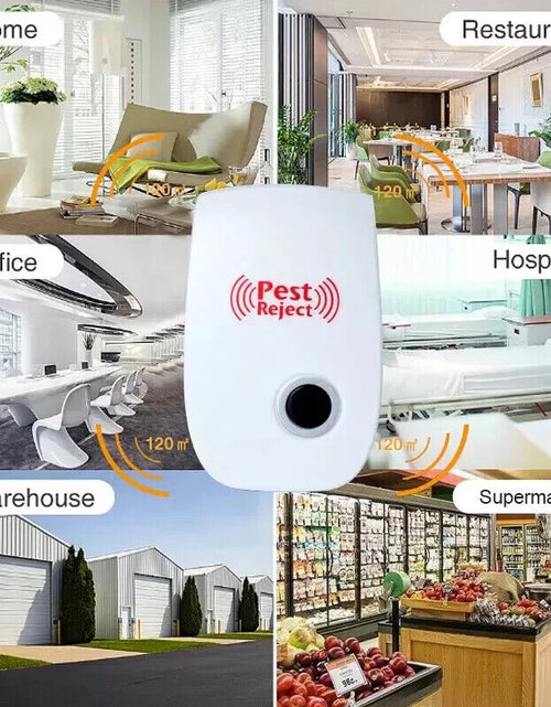 Load image into Gallery viewer, Ultimate Ultrasonic Pest Repeller – Say Goodbye to Mice, Rats, Bugs &amp; Cockroaches
