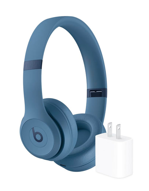 Load image into Gallery viewer, Beats Solo 4 - Wireless Bluetooth On-Ear Headphones, Apple &amp; Android Compatible, Up to 50 Hours of Battery Life - Cloud Pink
