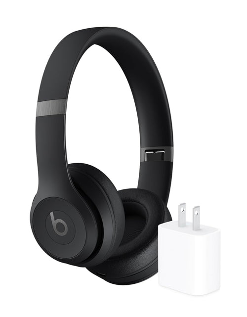 Load image into Gallery viewer, Beats Solo 4 - Wireless Bluetooth On-Ear Headphones, Apple &amp; Android Compatible, Up to 50 Hours of Battery Life - Cloud Pink
