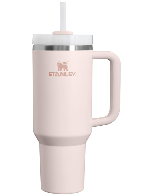 Load image into Gallery viewer, Stanley Quencher H2.0 Tumbler with Handle and Straw 30 oz | Flowstate 3-Position Lid | Cup Holder Compatible for Travel | Insulated Stainless Steel Cup | BPA-Free | Cherry Blossom
