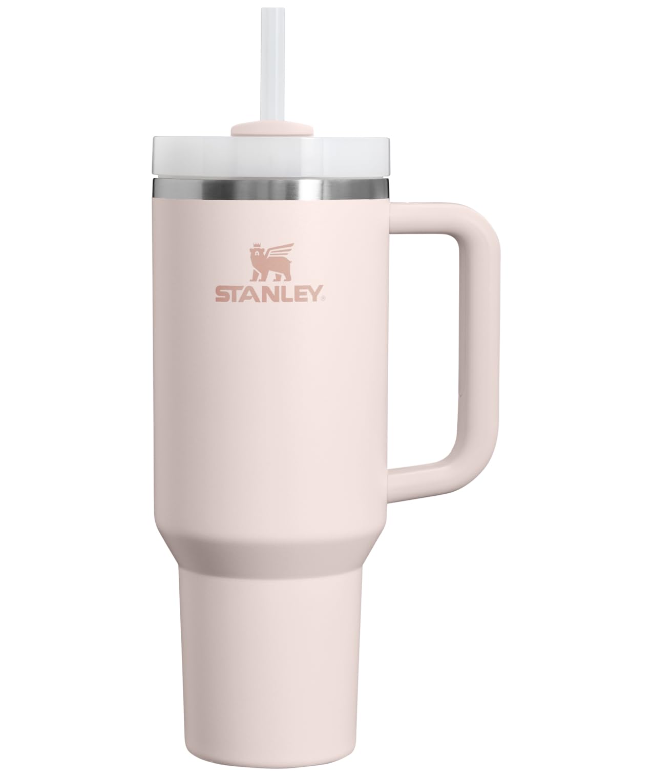 Stanley Quencher H2.0 Tumbler with Handle and Straw 30 oz | Flowstate 3-Position Lid | Cup Holder Compatible for Travel | Insulated Stainless Steel Cup | BPA-Free | Cherry Blossom