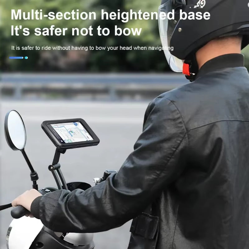 Motogrip Max – Waterproof Magnetic Phone Holder with Touchscreen for Bikes & Motorcycles