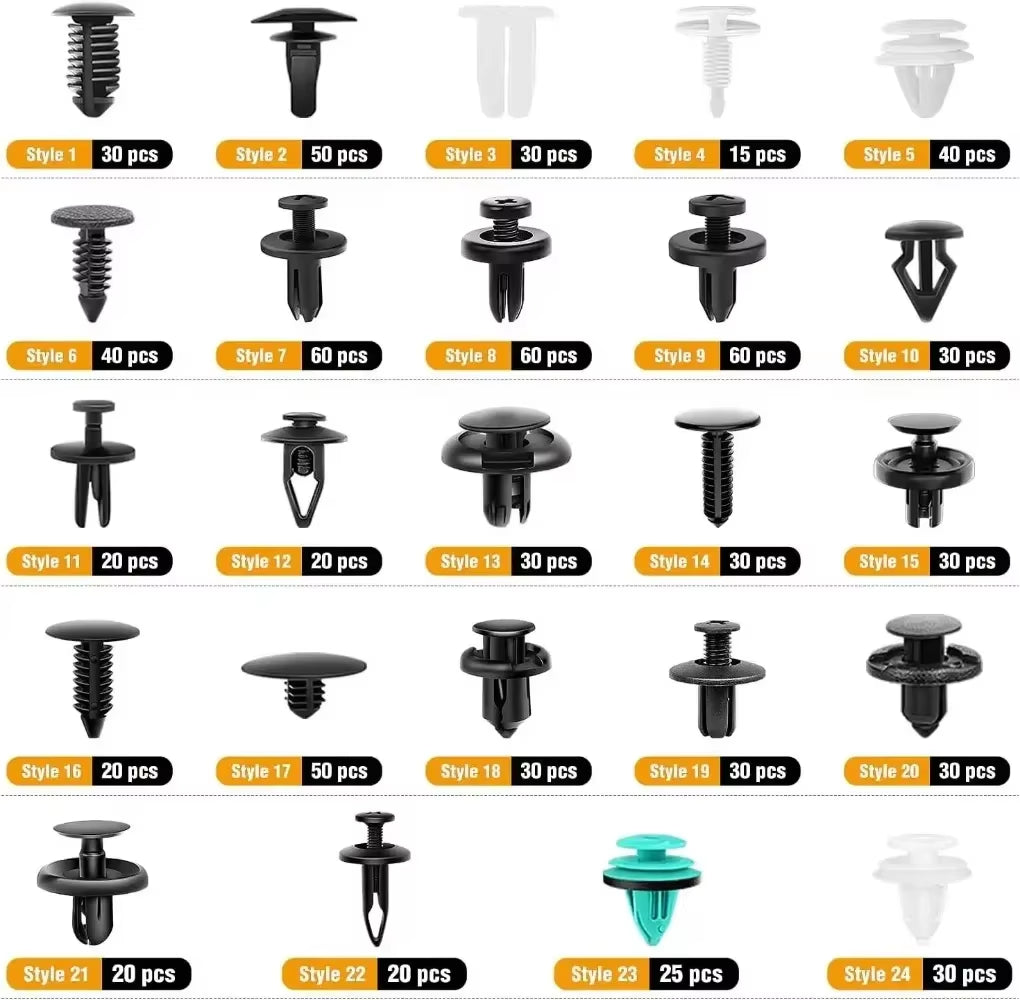 Ultimate Car Fastener Clip Kit – All-In-One Auto Body Repair Solution