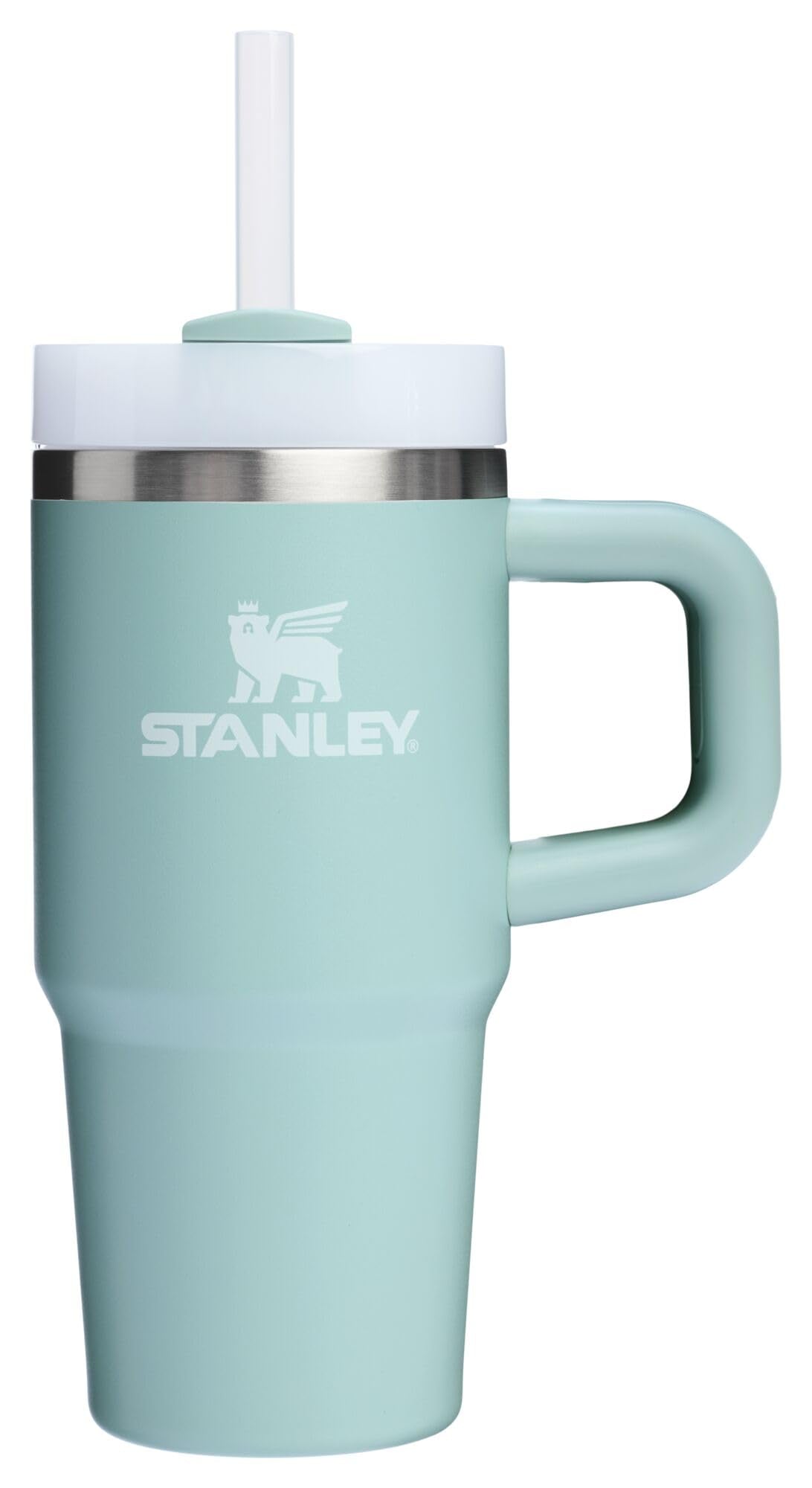 Stanley Quencher H2.0 Tumbler with Handle and Straw 30 oz | Flowstate 3-Position Lid | Cup Holder Compatible for Travel | Insulated Stainless Steel Cup | BPA-Free | Cherry Blossom