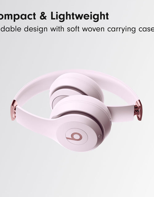 Load image into Gallery viewer, Beats Solo 4 - Wireless Bluetooth On-Ear Headphones, Apple &amp; Android Compatible, Up to 50 Hours of Battery Life - Cloud Pink
