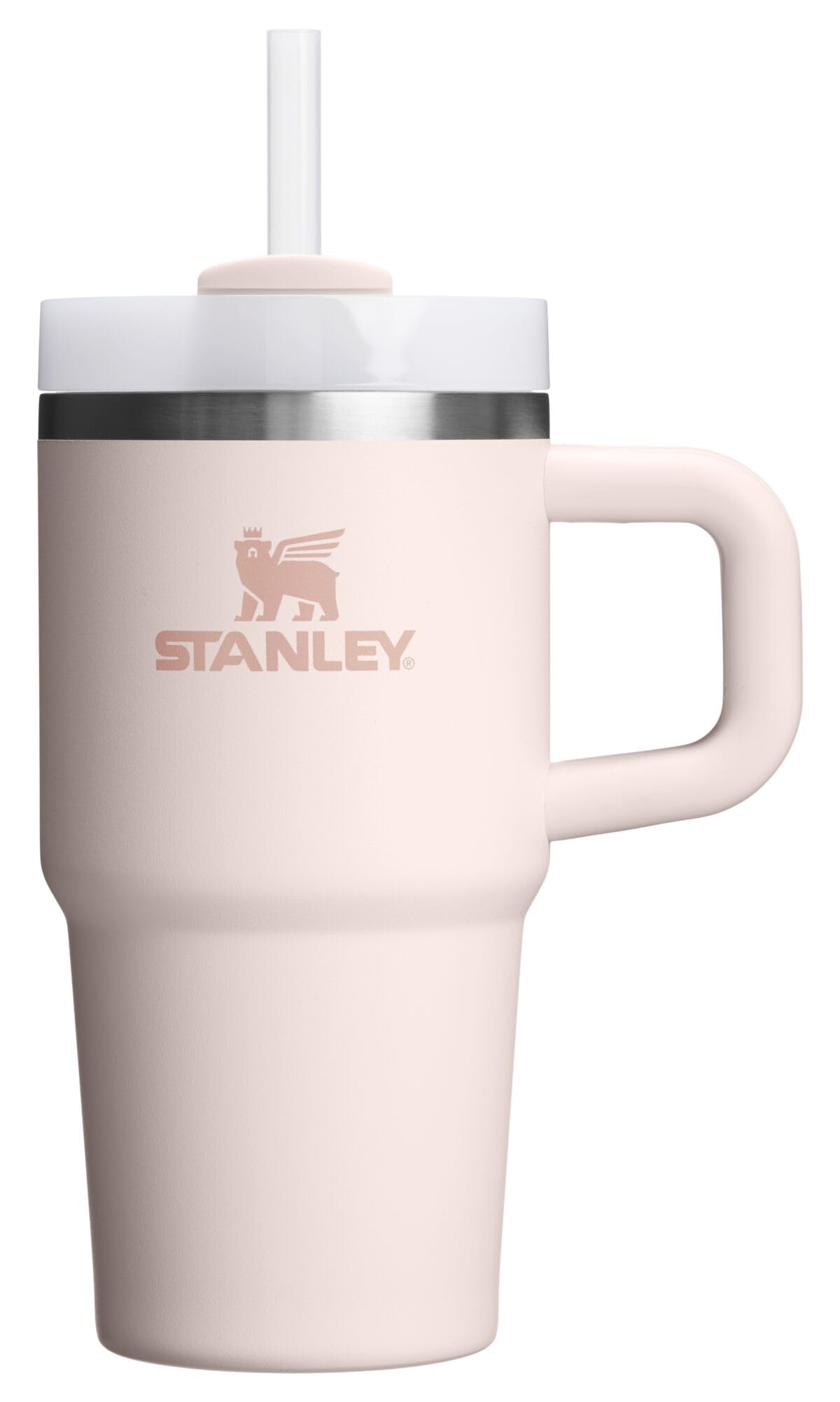 Stanley Quencher H2.0 Tumbler with Handle and Straw 30 oz | Flowstate 3-Position Lid | Cup Holder Compatible for Travel | Insulated Stainless Steel Cup | BPA-Free | Cherry Blossom