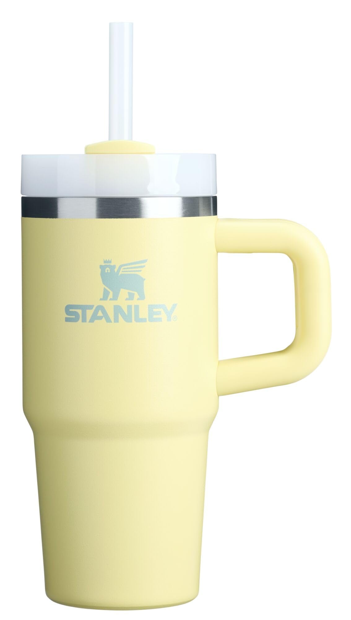 Stanley Quencher H2.0 Tumbler with Handle and Straw 30 oz | Flowstate 3-Position Lid | Cup Holder Compatible for Travel | Insulated Stainless Steel Cup | BPA-Free | Cherry Blossom