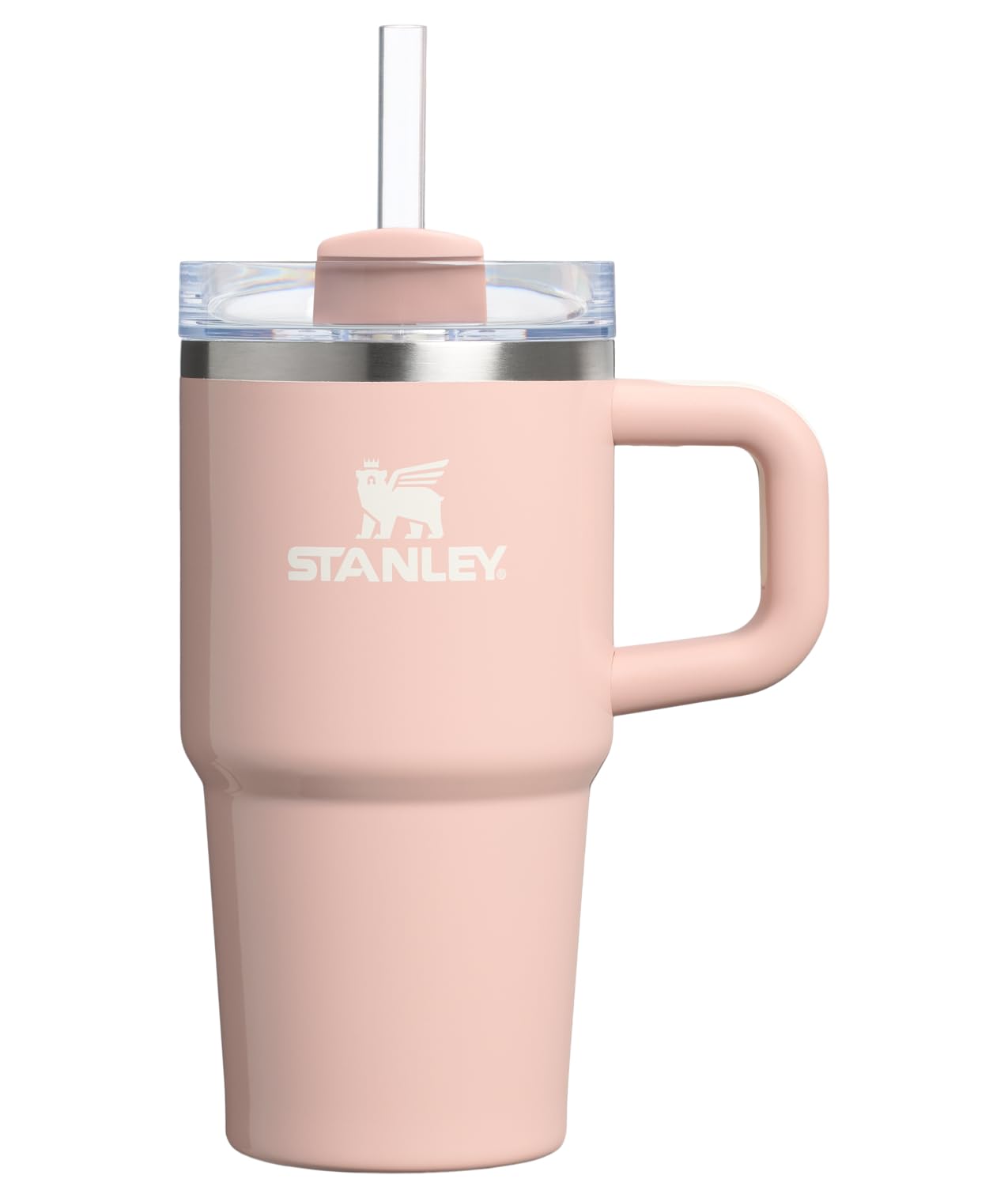 Stanley Quencher H2.0 Tumbler with Handle and Straw 30 oz | Flowstate 3-Position Lid | Cup Holder Compatible for Travel | Insulated Stainless Steel Cup | BPA-Free | Cherry Blossom