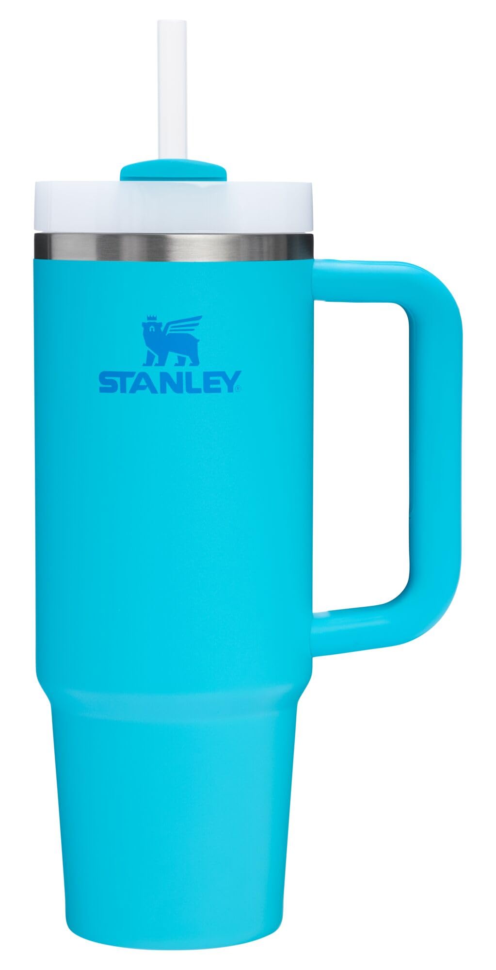 Stanley Quencher H2.0 Tumbler with Handle and Straw 30 oz | Flowstate 3-Position Lid | Cup Holder Compatible for Travel | Insulated Stainless Steel Cup | BPA-Free | Cherry Blossom