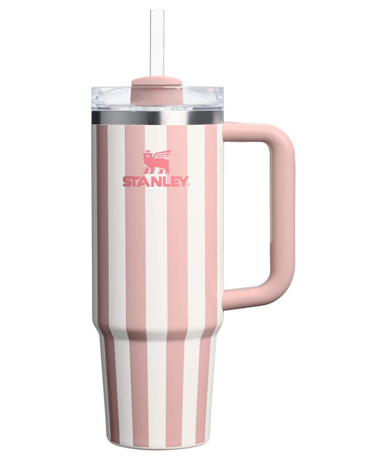 Stanley Quencher H2.0 Tumbler with Handle and Straw 30 oz | Flowstate 3-Position Lid | Cup Holder Compatible for Travel | Insulated Stainless Steel Cup | BPA-Free | Cherry Blossom