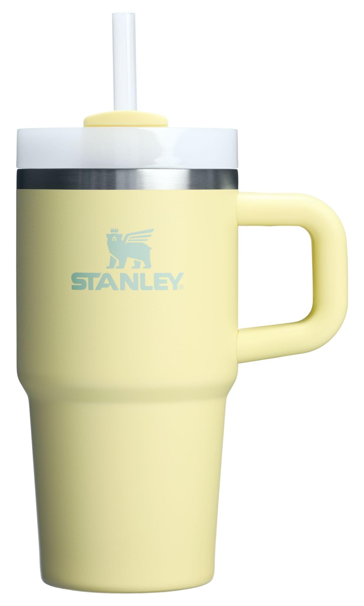 Stanley Quencher H2.0 Tumbler with Handle and Straw 30 oz | Flowstate 3-Position Lid | Cup Holder Compatible for Travel | Insulated Stainless Steel Cup | BPA-Free | Cherry Blossom