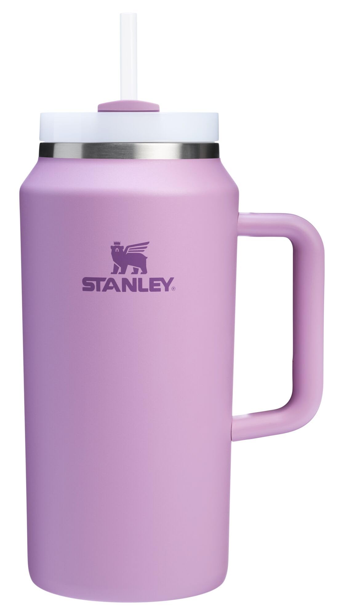 Stanley Quencher H2.0 Tumbler with Handle and Straw 30 oz | Flowstate 3-Position Lid | Cup Holder Compatible for Travel | Insulated Stainless Steel Cup | BPA-Free | Cherry Blossom
