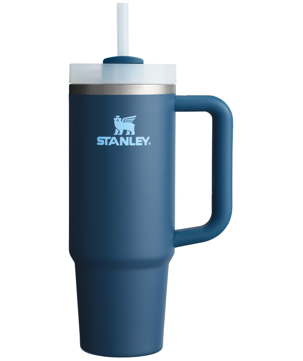 Stanley Quencher H2.0 Tumbler with Handle and Straw 30 oz | Flowstate 3-Position Lid | Cup Holder Compatible for Travel | Insulated Stainless Steel Cup | BPA-Free | Cherry Blossom