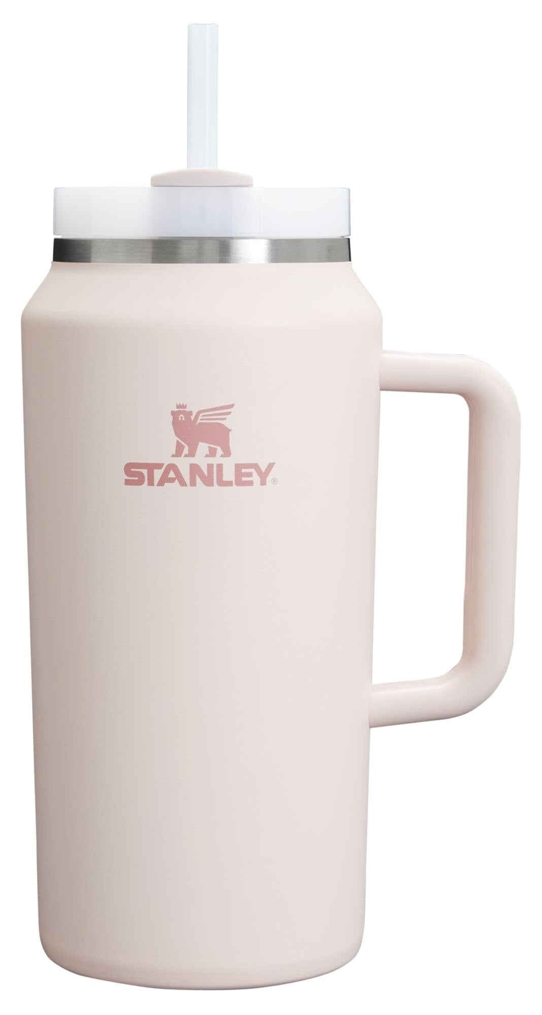 Stanley Quencher H2.0 Tumbler with Handle and Straw 30 oz | Flowstate 3-Position Lid | Cup Holder Compatible for Travel | Insulated Stainless Steel Cup | BPA-Free | Cherry Blossom