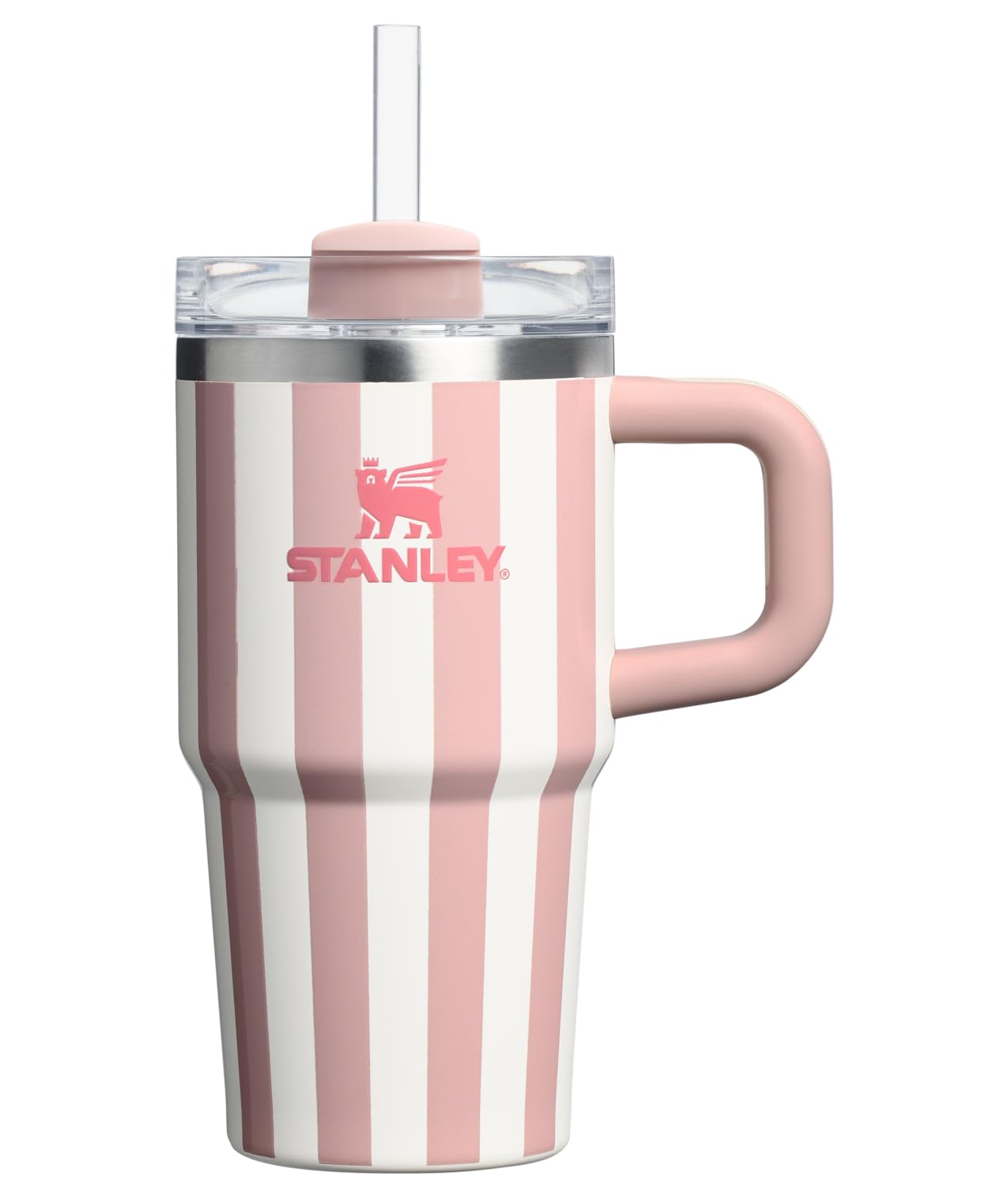 Stanley Quencher H2.0 Tumbler with Handle and Straw 30 oz | Flowstate 3-Position Lid | Cup Holder Compatible for Travel | Insulated Stainless Steel Cup | BPA-Free | Cherry Blossom