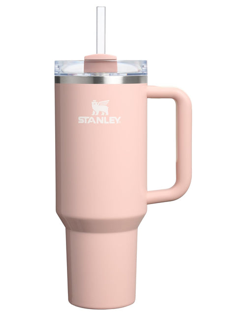 Load image into Gallery viewer, Stanley Quencher H2.0 Tumbler with Handle and Straw 30 oz | Flowstate 3-Position Lid | Cup Holder Compatible for Travel | Insulated Stainless Steel Cup | BPA-Free | Cherry Blossom
