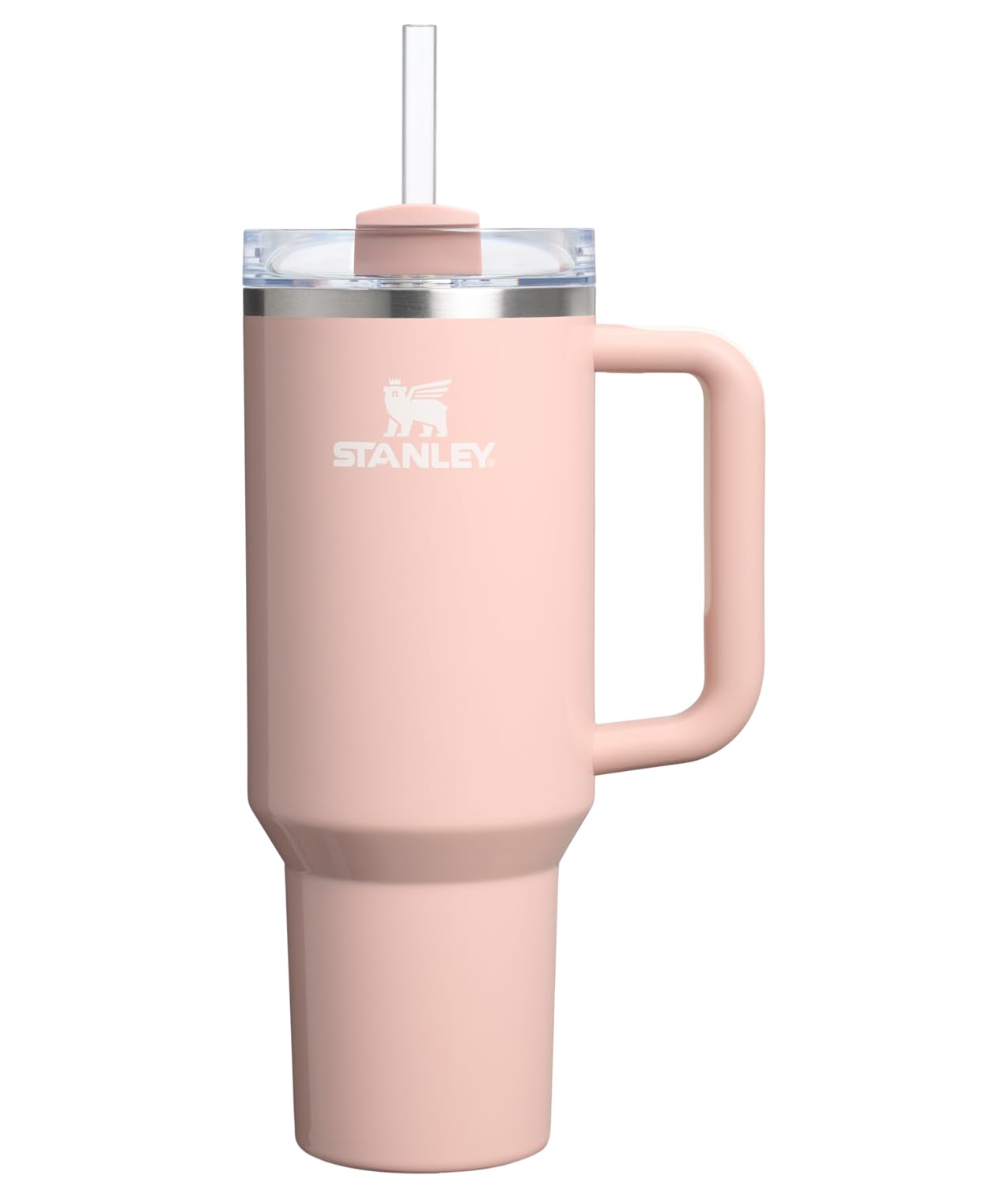 Stanley Quencher H2.0 Tumbler with Handle and Straw 30 oz | Flowstate 3-Position Lid | Cup Holder Compatible for Travel | Insulated Stainless Steel Cup | BPA-Free | Cherry Blossom