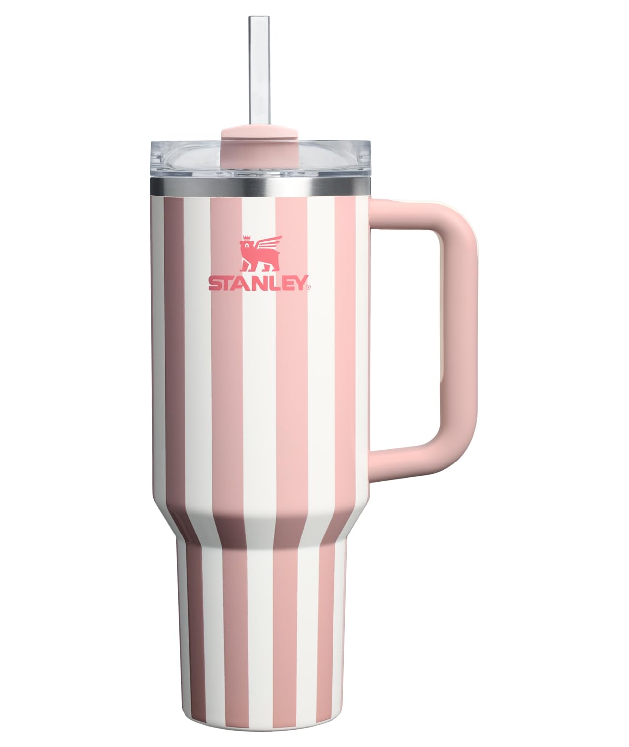 Stanley Quencher H2.0 Tumbler with Handle and Straw 30 oz | Flowstate 3-Position Lid | Cup Holder Compatible for Travel | Insulated Stainless Steel Cup | BPA-Free | Cherry Blossom