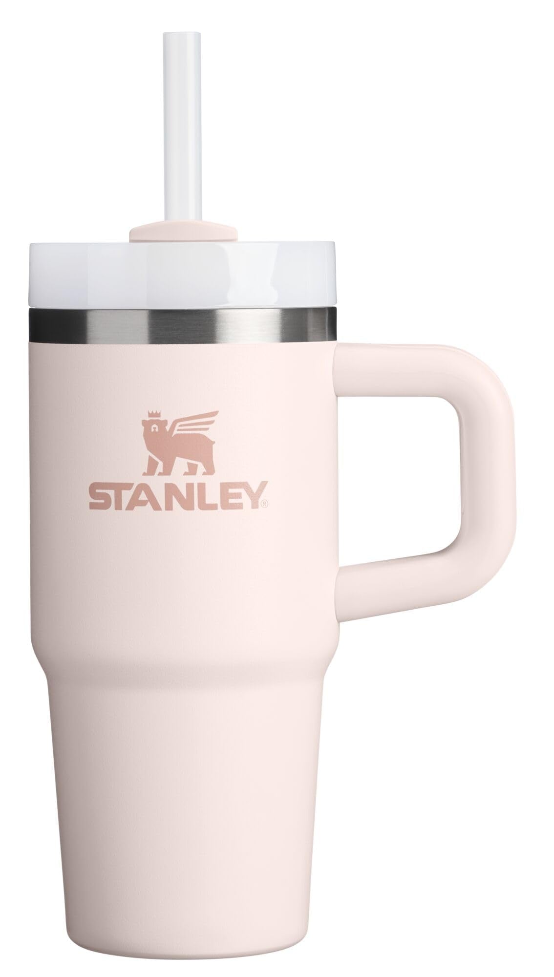 Stanley Quencher H2.0 Tumbler with Handle and Straw 30 oz | Flowstate 3-Position Lid | Cup Holder Compatible for Travel | Insulated Stainless Steel Cup | BPA-Free | Cherry Blossom