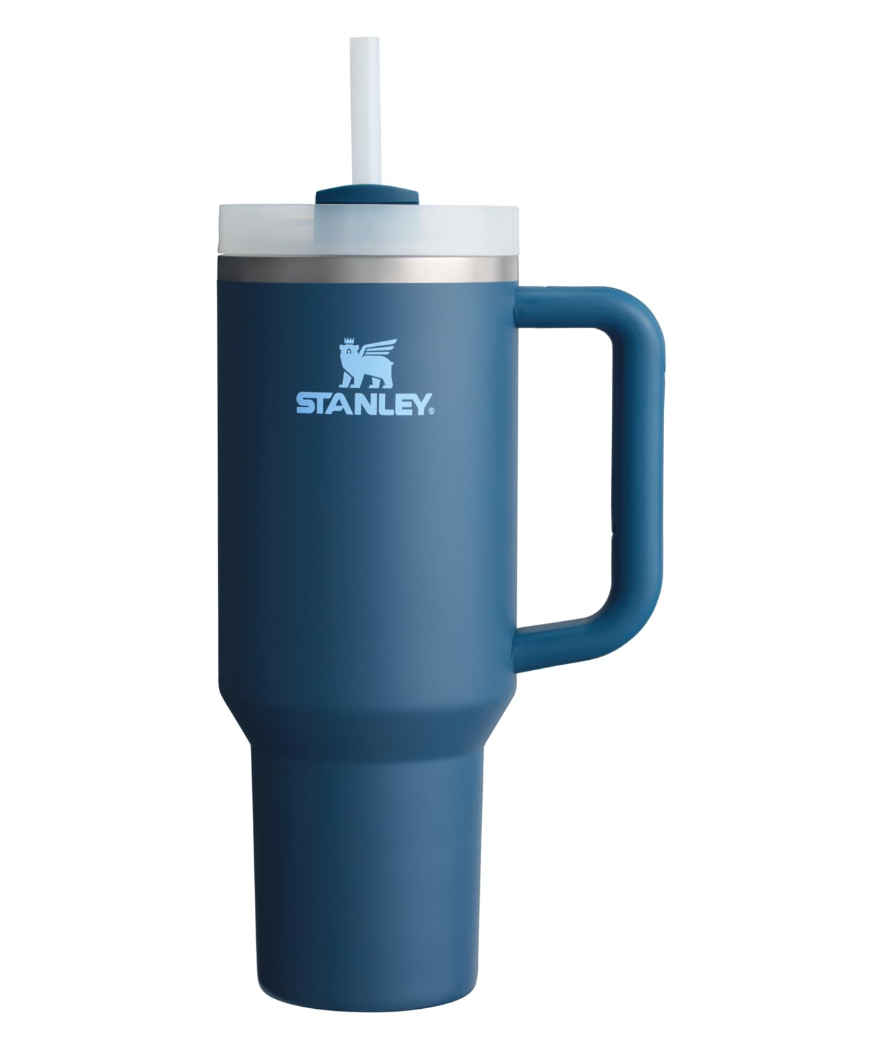 Stanley Quencher H2.0 Tumbler with Handle and Straw 30 oz | Flowstate 3-Position Lid | Cup Holder Compatible for Travel | Insulated Stainless Steel Cup | BPA-Free | Cherry Blossom