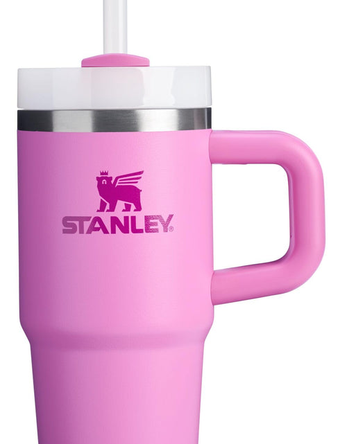 Load image into Gallery viewer, Stanley Quencher H2.0 Tumbler with Handle and Straw 30 oz | Flowstate 3-Position Lid | Cup Holder Compatible for Travel | Insulated Stainless Steel Cup | BPA-Free | Cherry Blossom

