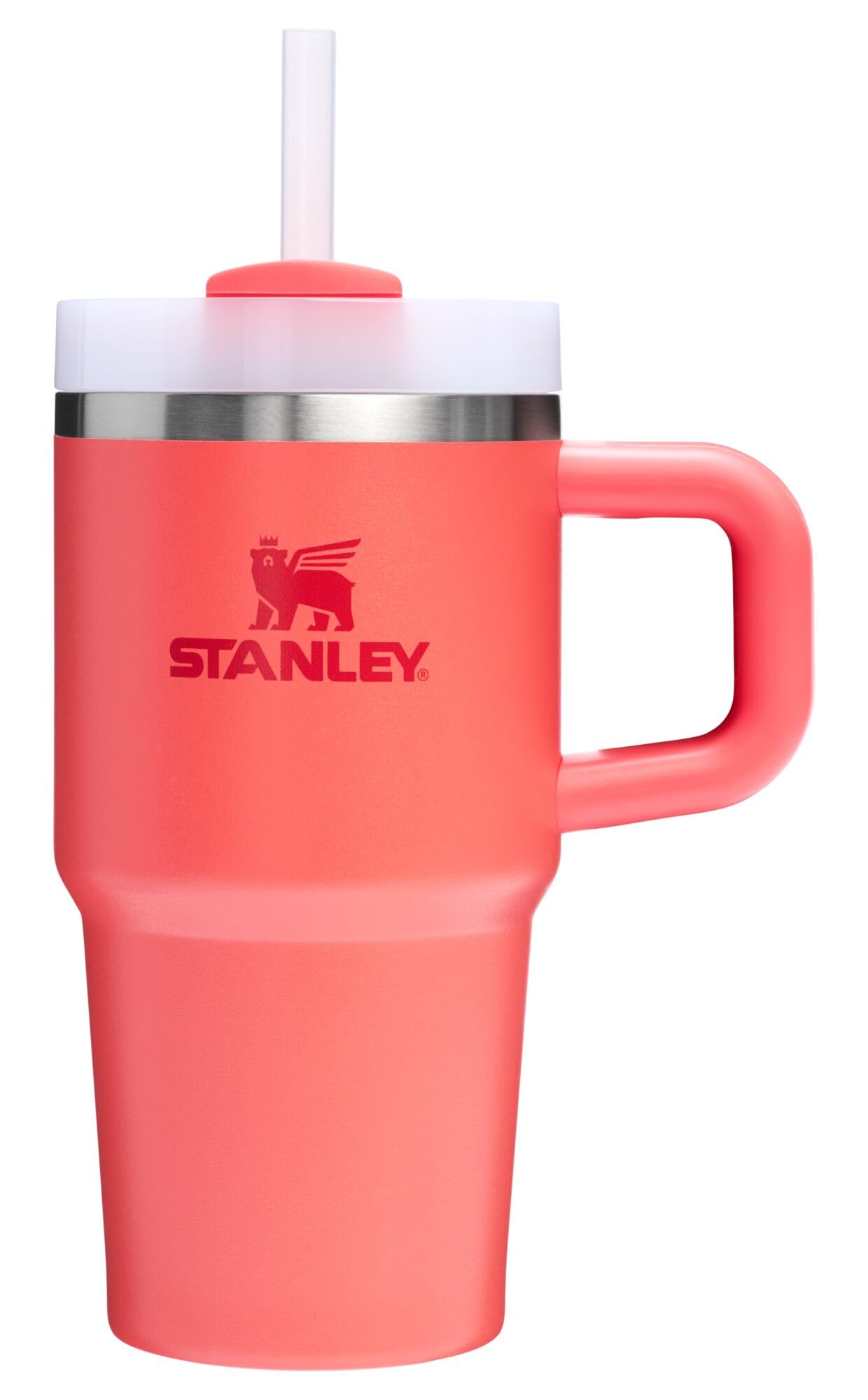 Stanley Quencher H2.0 Tumbler with Handle and Straw 30 oz | Flowstate 3-Position Lid | Cup Holder Compatible for Travel | Insulated Stainless Steel Cup | BPA-Free | Cherry Blossom