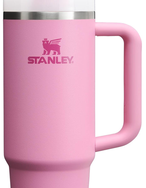 Load image into Gallery viewer, Stanley Quencher H2.0 Tumbler with Handle and Straw 30 oz | Flowstate 3-Position Lid | Cup Holder Compatible for Travel | Insulated Stainless Steel Cup | BPA-Free | Cherry Blossom
