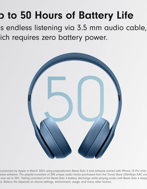 Load image into Gallery viewer, Beats Solo 4 - Wireless Bluetooth On-Ear Headphones, Apple &amp; Android Compatible, Up to 50 Hours of Battery Life - Cloud Pink
