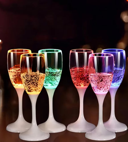 Glowmugs LED Flashing Cups – Multi-Color Light up Mugs for Parties, Drinks & Decor