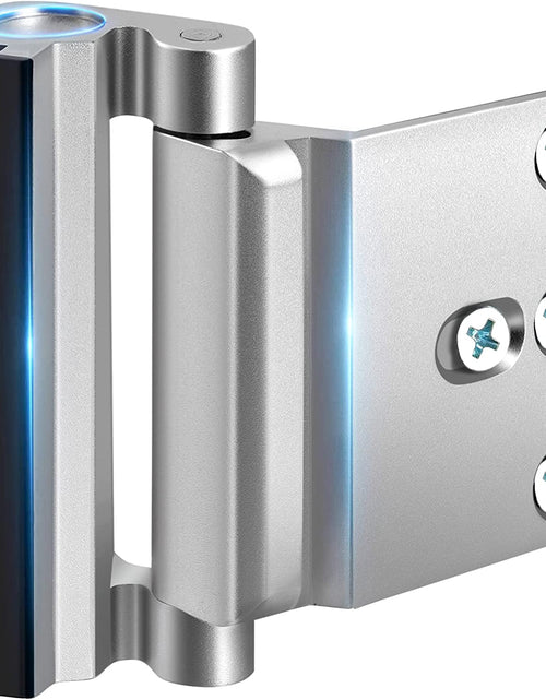 Load image into Gallery viewer, Home Security Door Reinforcement Lock - Upgraded Safety Childproof Locks Hardware for Inward Swinging Door , Extra Night Add a inside Withstands 800Lbs Deadbolt Latch , Guard Bedroom Patio
