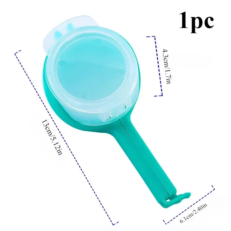 Snap-Fresh™ Sealing Clip – Keep Snacks Crisp, Fresh & Ready to Pour!
