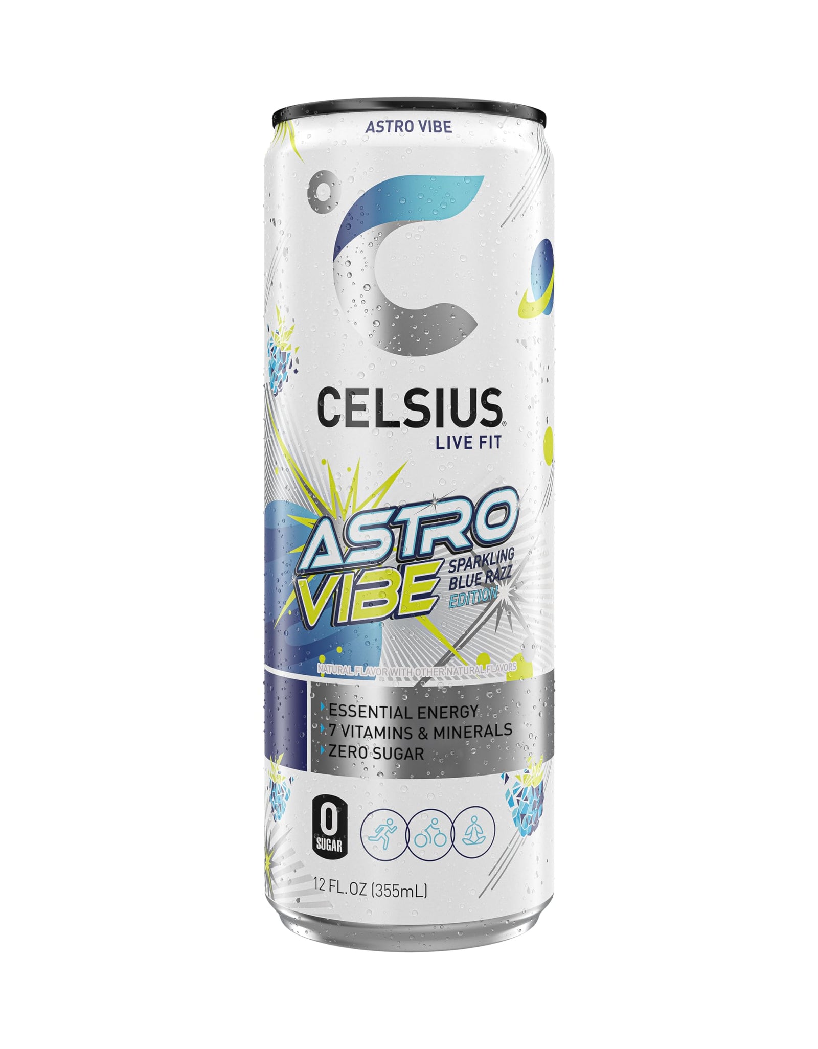 CELSIUS Assorted Flavors Official Variety Pack, Functional Essential Energy Drinks, 12 Fl Oz (Pack of 12)