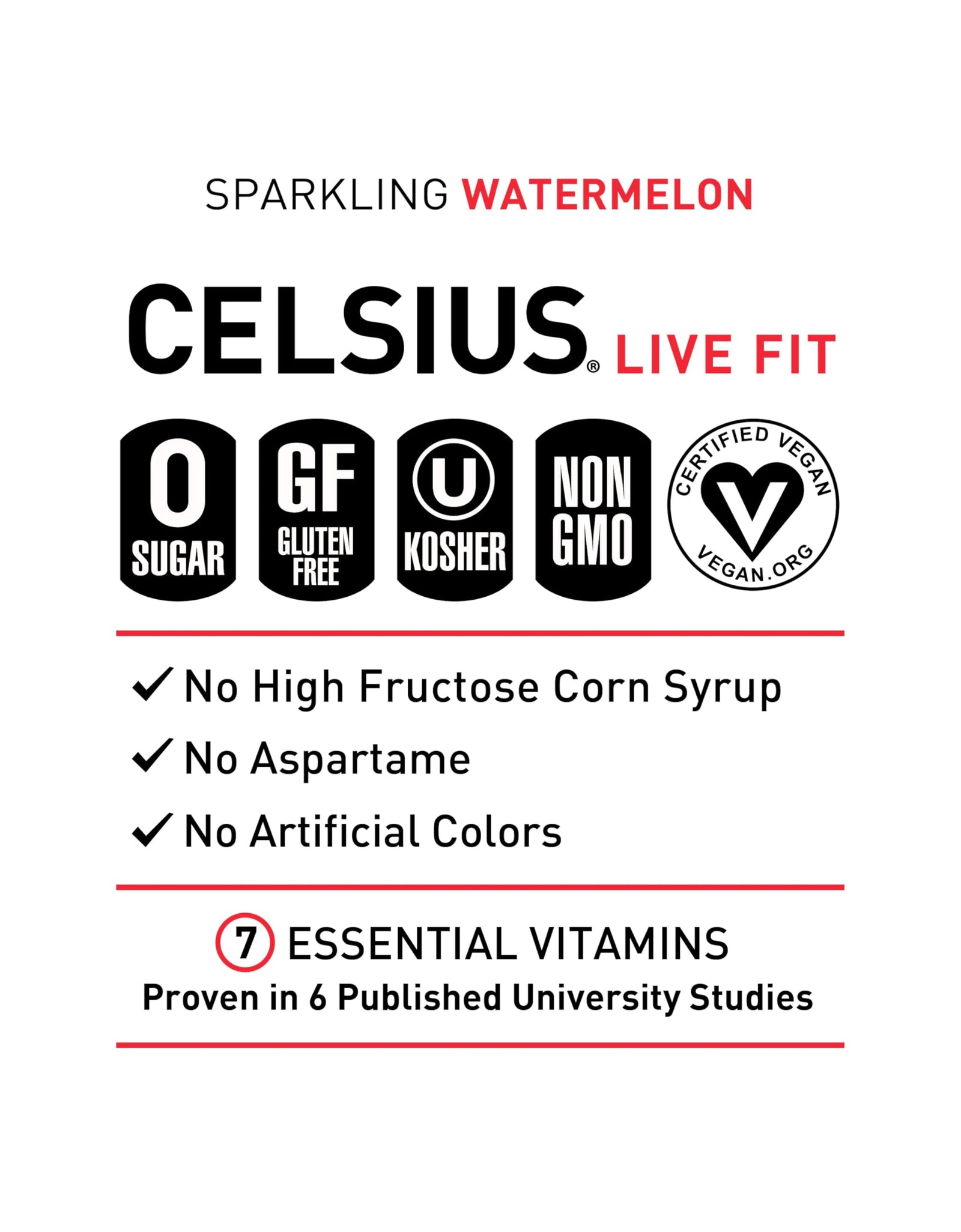 CELSIUS Assorted Flavors Official Variety Pack, Functional Essential Energy Drinks, 12 Fl Oz (Pack of 12)