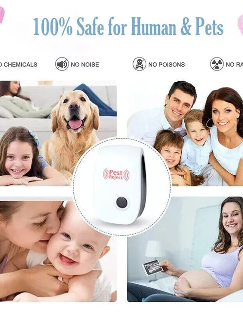 Load image into Gallery viewer, Ultimate Ultrasonic Pest Repeller – Say Goodbye to Mice, Rats, Bugs &amp; Cockroaches
